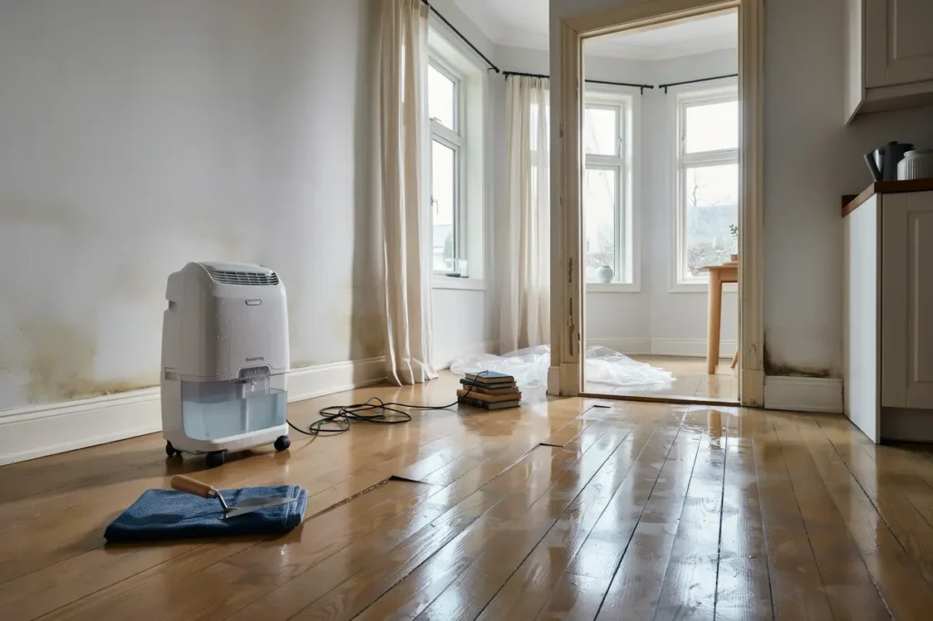 sanering efter vattenl cka i villa vad du b r g ra direkt f r att minska skadorna